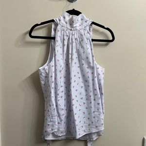 J Crew cherry halter tank top, size XS